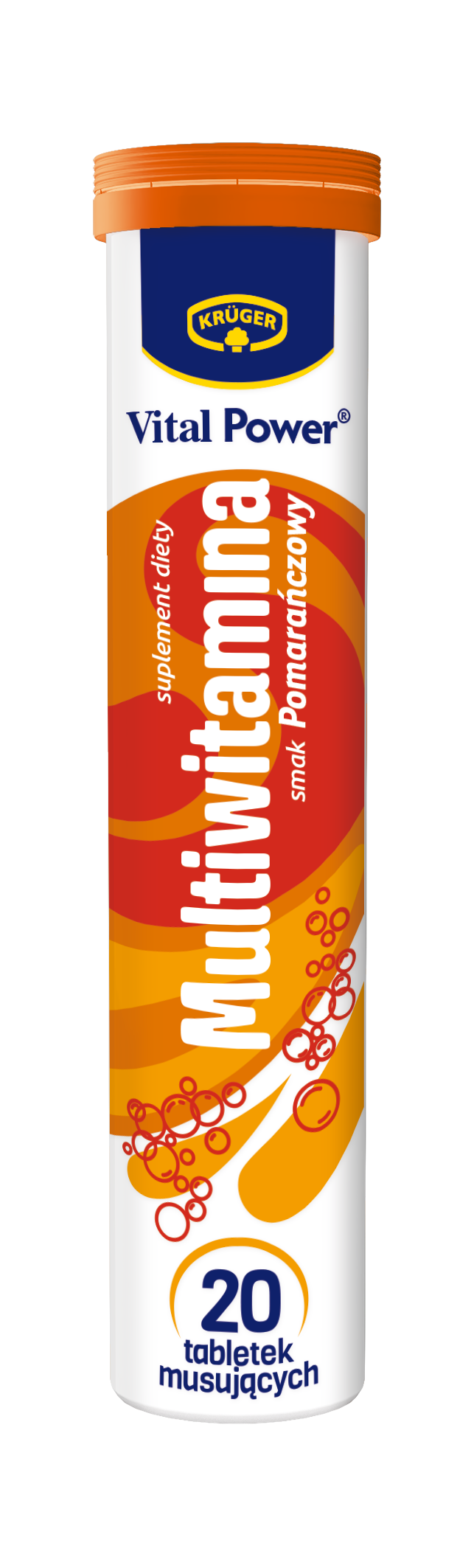Kruger Multivitamin Dietary Supplement Effervescent Tablets LUXIMO