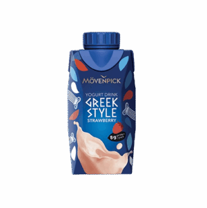 Питний йогурт MÖVENPICK Greek Style зі смаком полуниці, 200мл