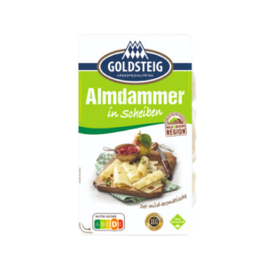 Сыр полутвердый Альмдаммер, 45%, GOLDSTEIG, 150 г
